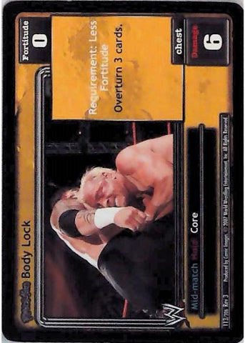 Raw Deal CCG | Revolution Body Lock - Revloution 3: Judgement Day | The Nerd Merchant
