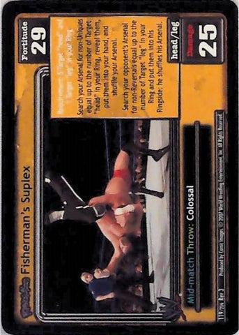 Raw Deal CCG | Revolution Fisherman’s Suplex - Revloution 3: Judgement Day | The Nerd Merchant