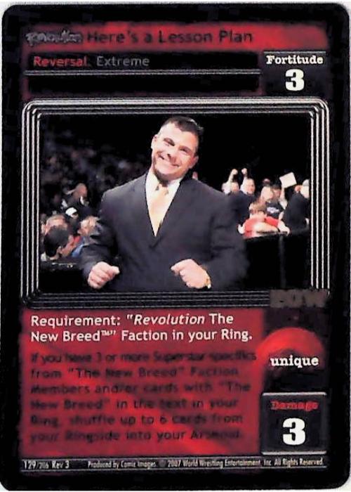 Raw Deal CCG | Revolution Here’s a Lesson Plan - Revloution 3: Judgement Day | The Nerd Merchant