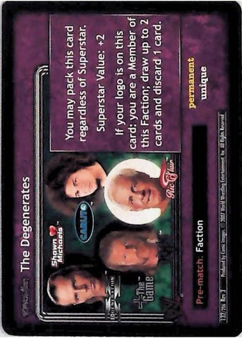 Raw Deal CCG | Revolution The Degenerates - Revloution 3: Judgement Day | The Nerd Merchant
