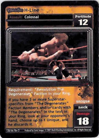 Raw Deal CCG | Revolution H-Line - Revloution 3: Judgement Day | The Nerd Merchant
