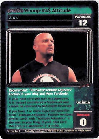 Raw Deal CCG | Revolution Whoop-A%$ Attitude - Revloution 3: Judgement Day | The Nerd Merchant