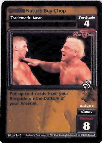 Raw Deal CCG | Revolution Nature Boy Chop (Foil) - Revloution 3: Judgement Day | The Nerd Merchant