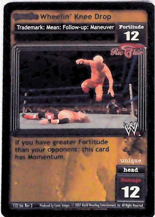 Raw Deal CCG | Revolution Wheelin’ Knee Drop (Foil) - Revloution 3: Judgement Day | The Nerd Merchant