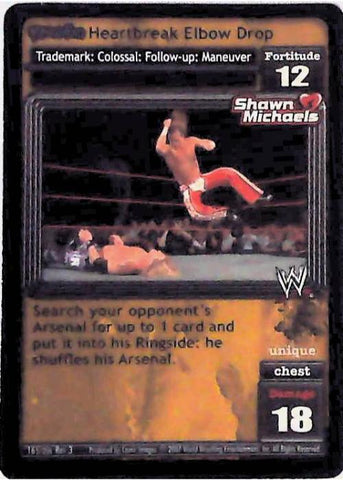 Raw Deal CCG | Revolution Heartbreak Elbow Drop - Revloution 3: Judgement Day | The Nerd Merchant