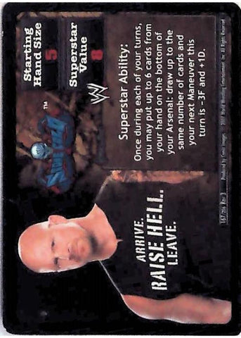 Raw Deal CCG | Revolution Stone Cold Steve Austin Superstar Card (Foil) - Revloution 3: Judgement Day | The Nerd Merchant