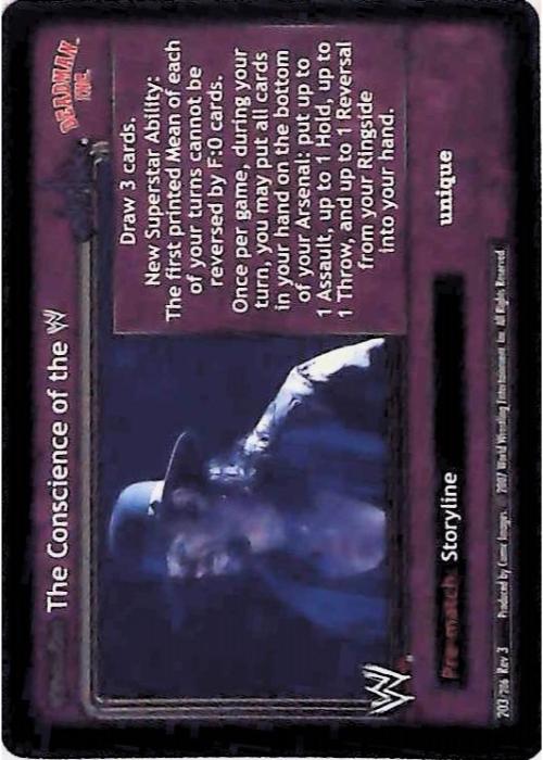 Raw Deal CCG | Revolution The Conscience of the - Revloution 3: Judgement Day | The Nerd Merchant