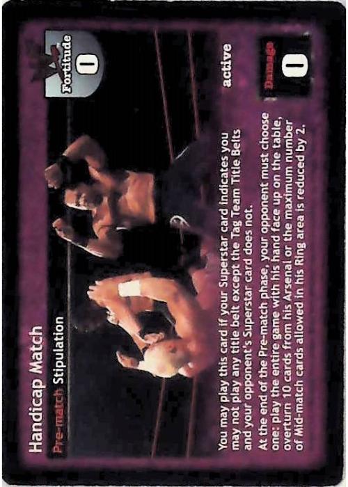 Raw Deal CCG | Handicap Match - Mania | The Nerd Merchant