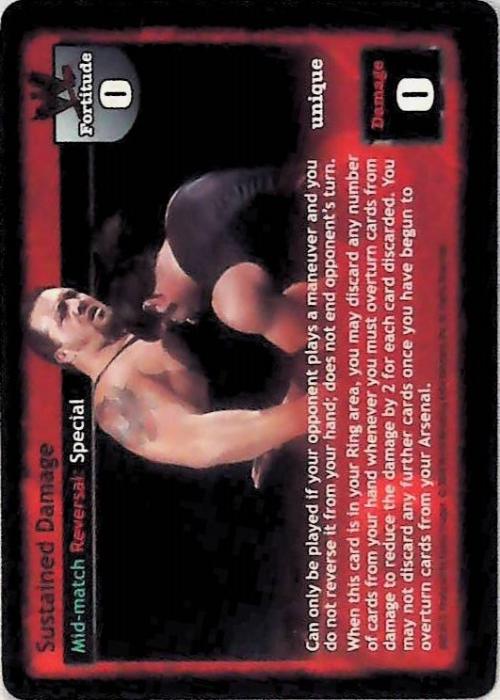 Raw Deal CCG | Sustained Damage - Mania | The Nerd Merchant