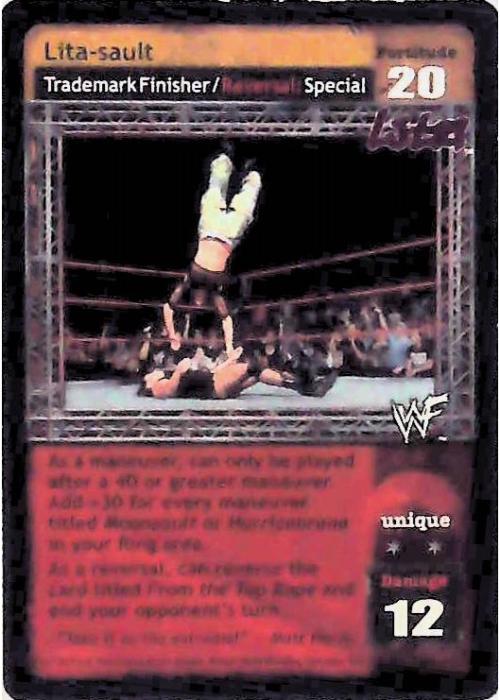 Raw Deal CCG | Lita-sault - Mania | The Nerd Merchant