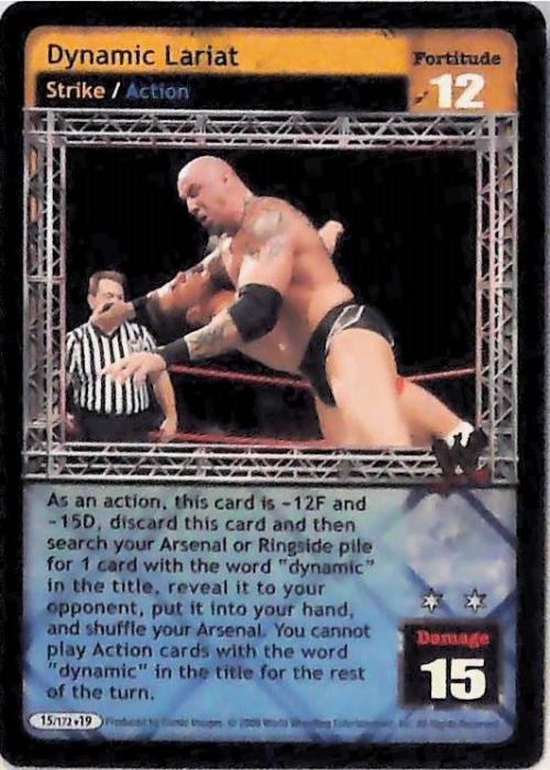 Raw Deal CCG | Dynamic Lariat - No Way Out | The Nerd Merchant