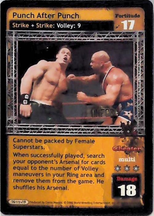 Raw Deal CCG | Punch After Punch - No Way Out | The Nerd Merchant