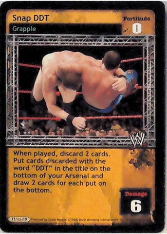 Raw Deal CCG | Snap DDT - No Way Out | The Nerd Merchant