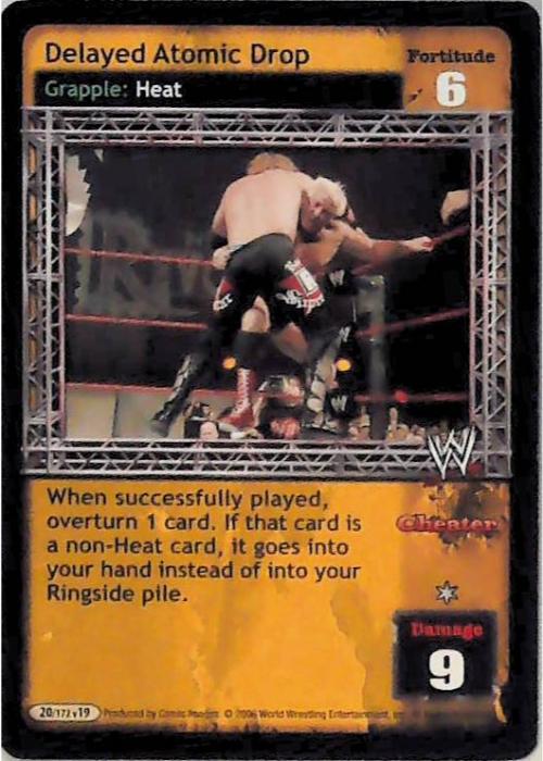 Raw Deal CCG | Delayed Atomic Drop - No Way Out | The Nerd Merchant
