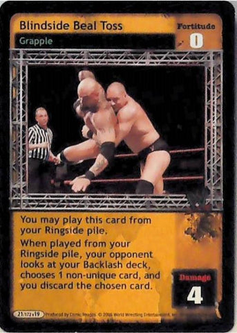 Raw Deal CCG | Blindside Beal Toss - No Way Out | The Nerd Merchant