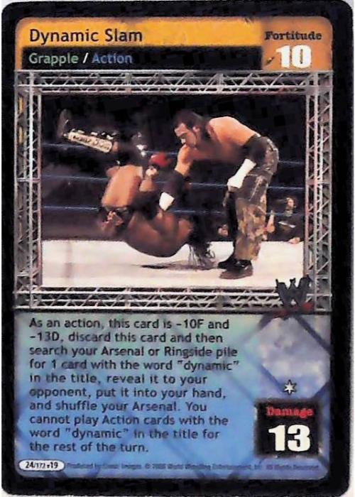 Raw Deal CCG | Dynamic Slam - No Way Out | The Nerd Merchant
