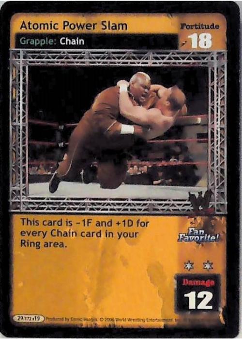 Raw Deal CCG | Atomic Power Slam - No Way Out | The Nerd Merchant