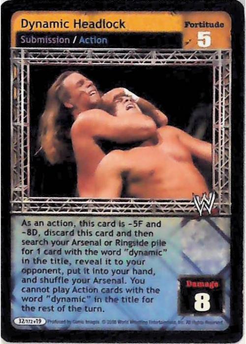 Raw Deal CCG | Dynamic Headlock - No Way Out | The Nerd Merchant