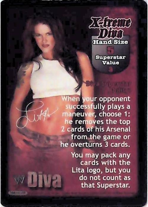 Raw Deal CCG | X-treme Diva Superstar Card (Foil) - No Way Out | The Nerd Merchant