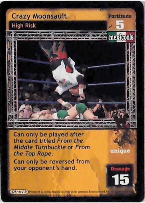 Raw Deal CCG | Crazy Moonsault - No Way Out | The Nerd Merchant