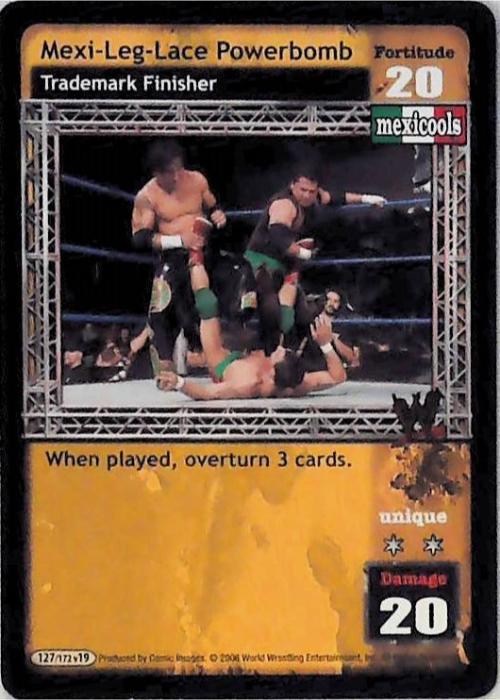 Raw Deal CCG | Mexi-Leg-Lace Powerbomb - No Way Out | The Nerd Merchant