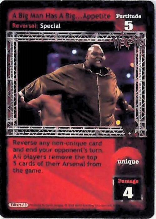 Raw Deal CCG | A Big Man Has A Big … Appetite - No Way Out | The Nerd Merchant