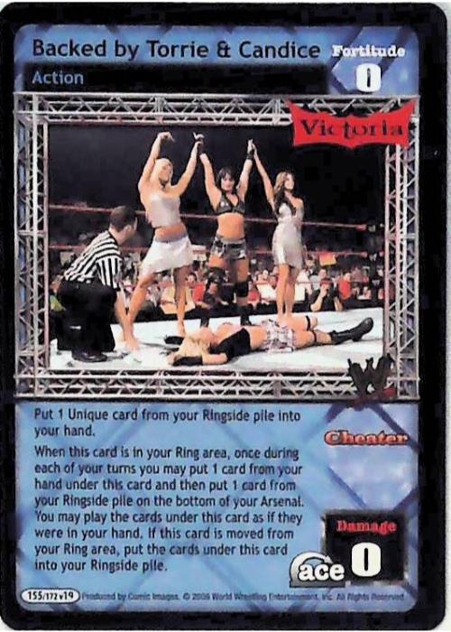 Raw Deal CCG | Backed by Torrie & Candice - No Way Out | The Nerd Merchant