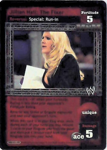 Raw Deal CCG | Jillian Hall: The Fixer - No Way Out | The Nerd Merchant