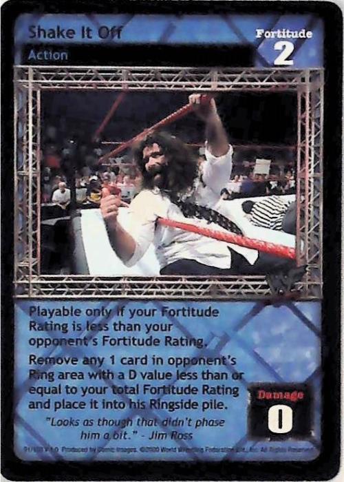 Raw Deal CCG | Shake It Off - Premier | The Nerd Merchant