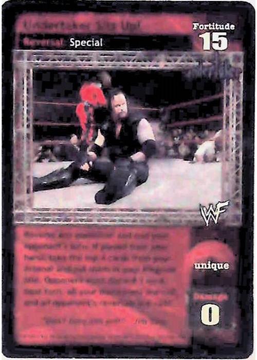 Raw Deal CCG | Undertaker Sits Up! (Foil) - Premier | The Nerd Merchant