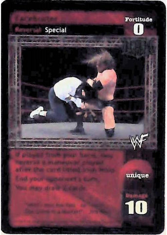 Raw Deal CCG | Facebuster (Foil) - Premier | The Nerd Merchant