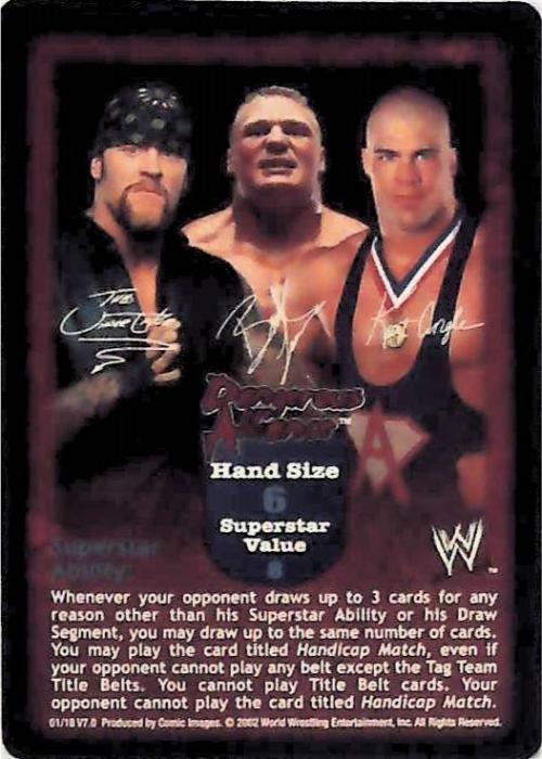 Raw Deal CCG | The Dangerous Alliance Superstar Card (Foil) - Ruthless Agression | The Nerd Merchant