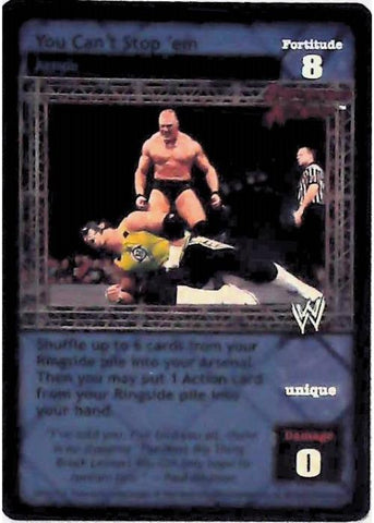 Raw Deal CCG | You Can’t Stop ‘em (Foil) - Ruthless Agression | The Nerd Merchant