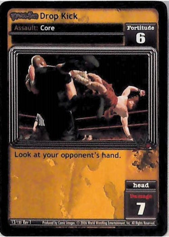 Raw Deal CCG | Revolution Drop Kick - Revolution | The Nerd Merchant