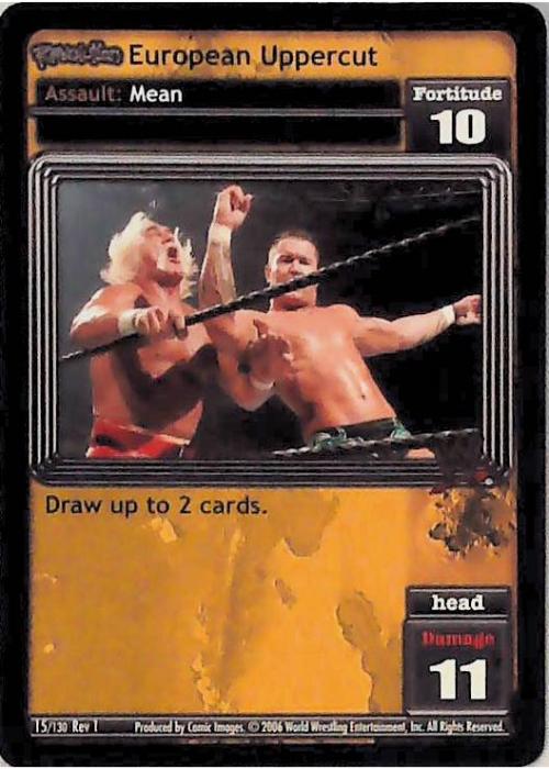 Raw Deal CCG | Revolution European Uppercut - Revolution | The Nerd Merchant