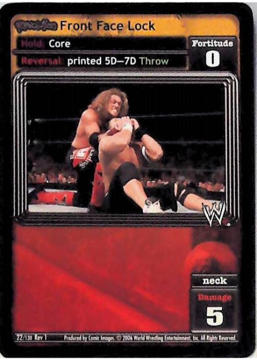 Raw Deal CCG | Revolution Front Face Lock - Revolution | The Nerd Merchant