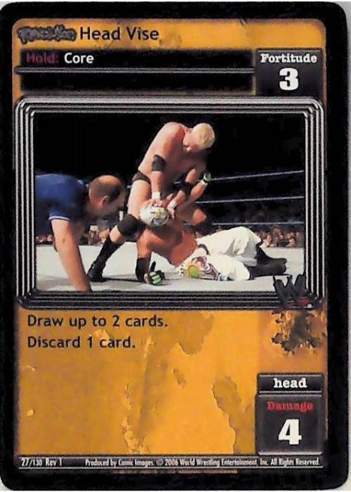 Raw Deal CCG | Revolution Head Vise - Revolution | The Nerd Merchant