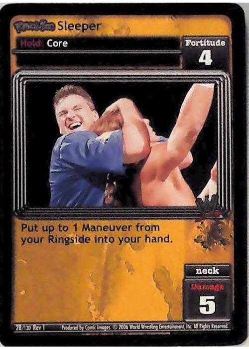 Raw Deal CCG | Revolution Sleeper - Revolution | The Nerd Merchant