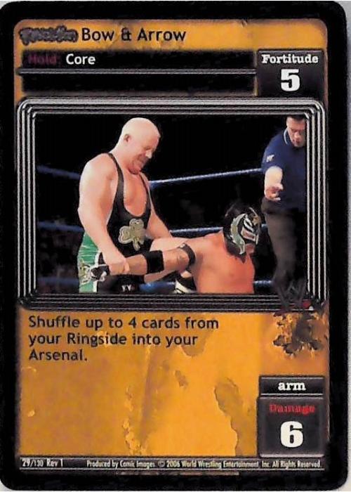 Raw Deal CCG | Revolution Bow & Arrow - Revolution | The Nerd Merchant