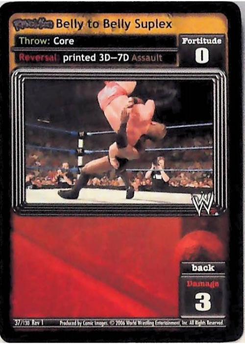 Raw Deal CCG | Revolution Belly to Belly Suplex - Revolution | The Nerd Merchant