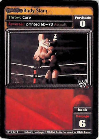 Raw Deal CCG | Revolution Body Slam - Revolution | The Nerd Merchant