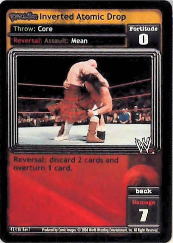Raw Deal CCG | Revolution Inverted Atomic Drop - Revolution | The Nerd Merchant