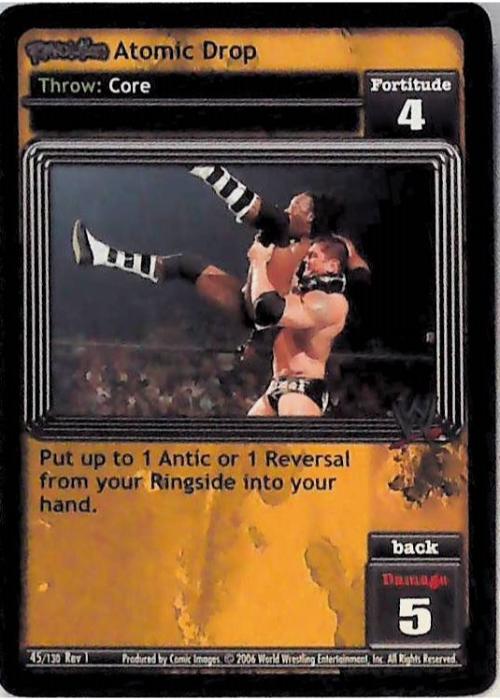 Raw Deal CCG | Revolution Atomic Drop - Revolution | The Nerd Merchant
