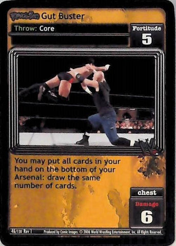 Raw Deal CCG | Revolution Gut Buster - Revolution | The Nerd Merchant