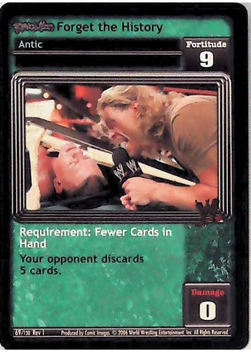 Raw Deal CCG | Revolution Forget the History - Revolution | The Nerd Merchant