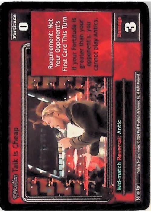 Raw Deal CCG | Revolution Talk Is Cheap - Revolution | The Nerd Merchant