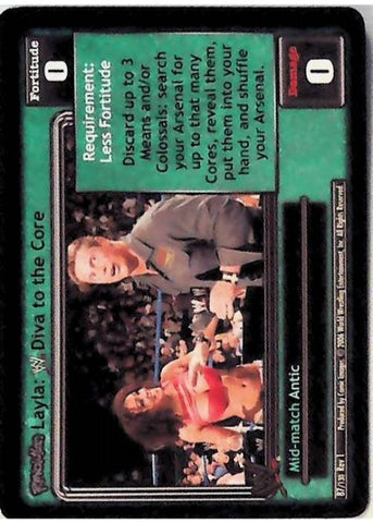 Raw Deal CCG | Revolution Layla: Diva to the Core - Revolution | The Nerd Merchant