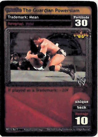 Raw Deal CCG | Revolution The Guardian Powerslam (Foil) - Revolution | The Nerd Merchant