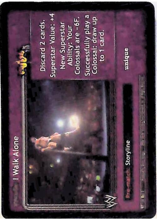 Raw Deal CCG | Revolution I Walk Alone - Revolution | The Nerd Merchant