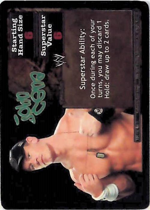 Raw Deal CCG | Revolution John Cena Superstar Card (Foil) - Revolution | The Nerd Merchant